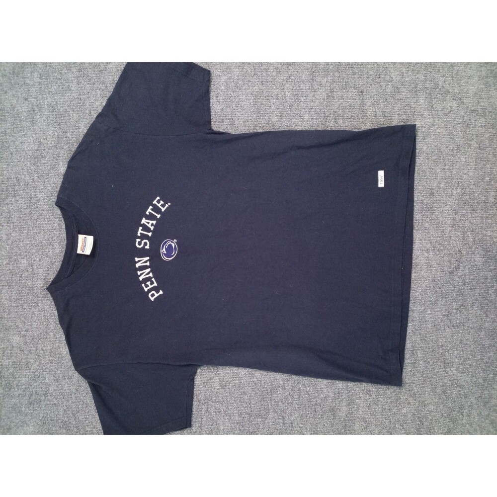 Vintage Penn State Nittany Lions T Shirt Mens Large Blue NCAA College Tee